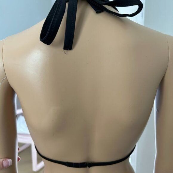 Victoria Secret Pink Triangle Halter Swim Top - Picture 2 of 5